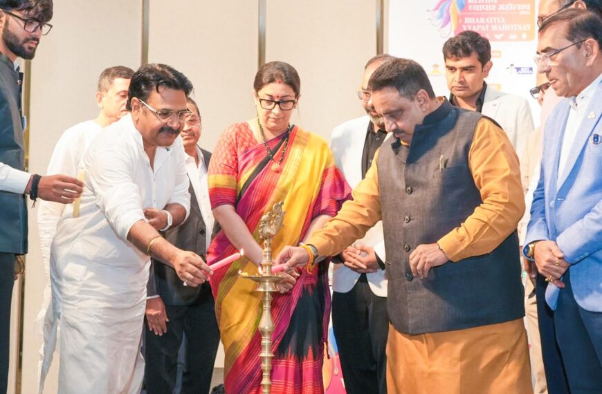 Ajmera Fashion Ltd. Drives Surat’s Textile Representation at BharatiyaVyapar Mahotsav 2026 Surat Launch