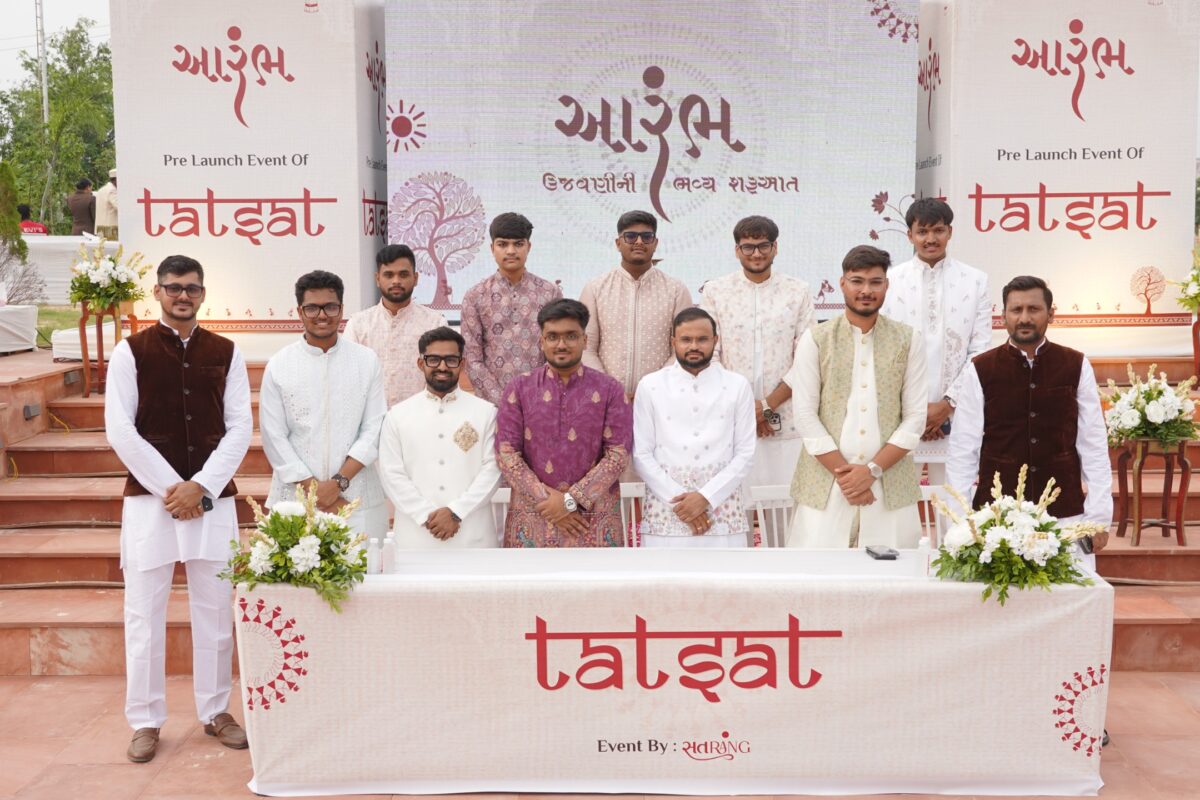 Pre-launch event ‘AARAMBH’ of ‘TATSAT Garba’ held in Mehsana: A Grand Garba Festival to be experienced in Mehsana this time