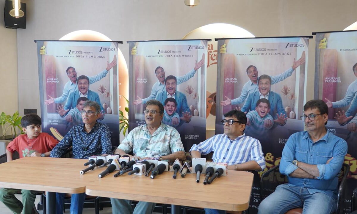 Star Cast of ‘Tom & Cherry’ Visits Surat; Siddharth Randeria, Dhanya Doshi, and Team Engage in Special Interaction About the Film