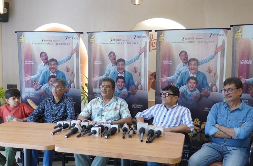 Star Cast of ‘Tom & Cherry’ Visits Surat; Siddharth Randeria, Dhanya Doshi, and Team Engage in Special Interaction About the Film