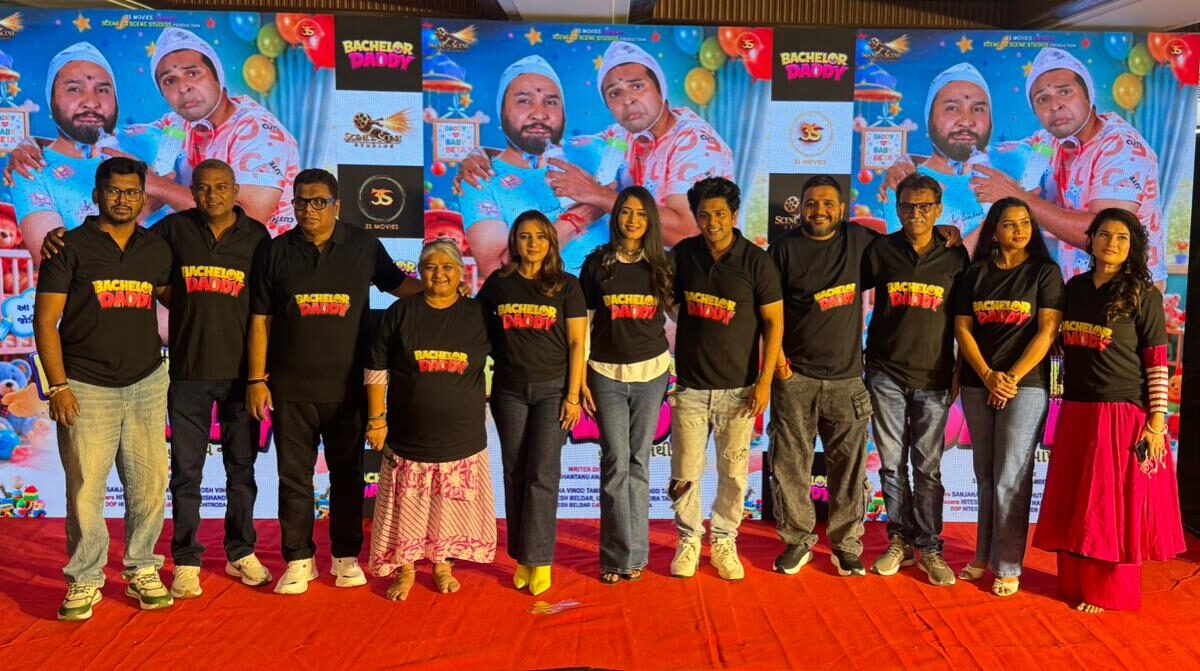 Title Unveiling of “Bachelor Daddy” – The First Gujarati Film by Renowned Mumbai Production House ‘Scene to Scene Studios’
